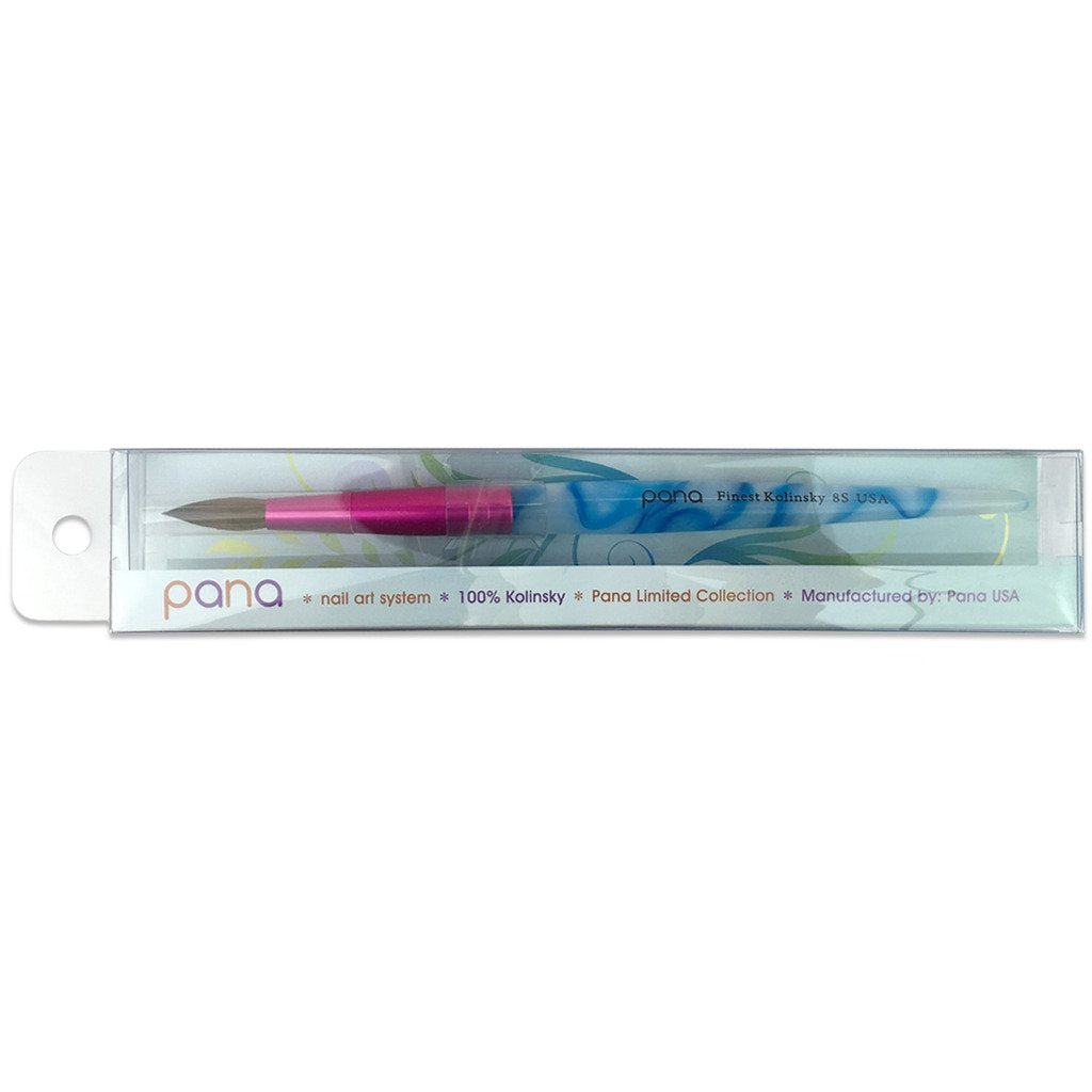 PANA pinceau ongles Kolinsky, poils 0,9 x 0,3 po pour précision.