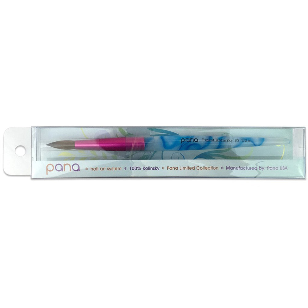 PANA pinceau ongles Kolinsky, poils 0,9 x 0,3 po pour précision.