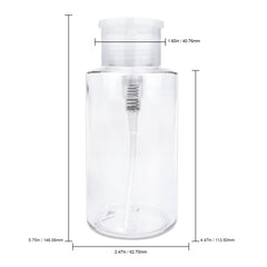 Distributeur PANA avec capuchon basculant clair, remplissage propre.