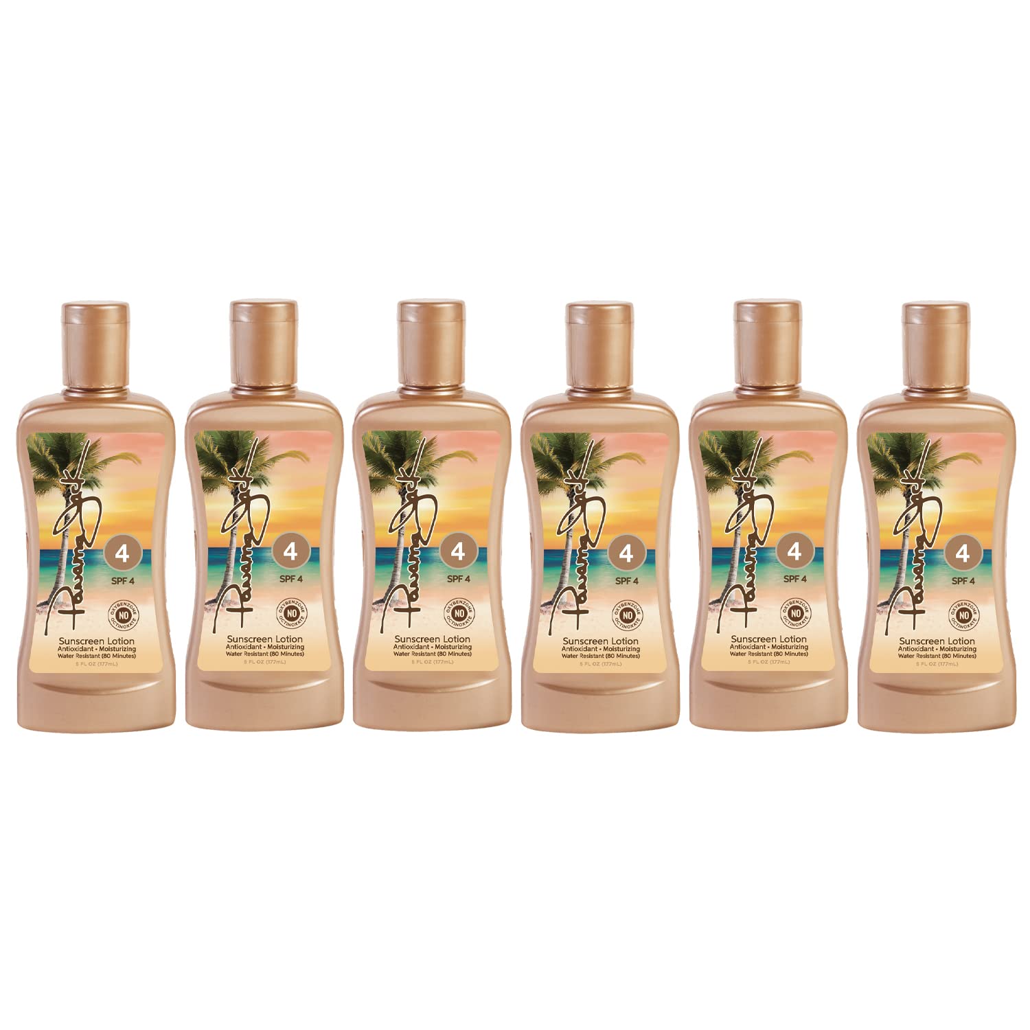 Panama Jack Lotion – formulation antioxydante pour soin hydratant.