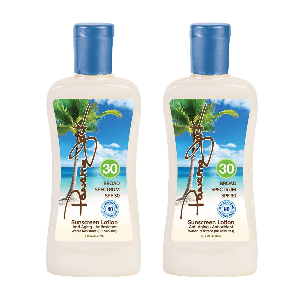 Panama Jack Lotion solaire – lutte contre la brillance et protège.