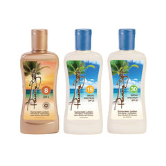 Panama Jack SPF 8, crème solaire légère et hydratante.