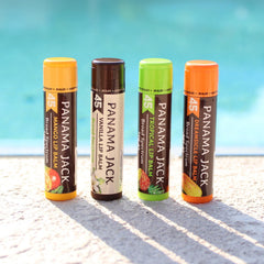 Panama Jack Sunscreen Lip Balm mango glide protects lips during outdoor activities