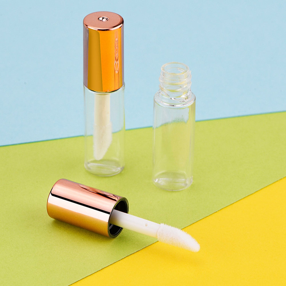 Pangda ensemble échantillons gloss à lèvres 25 pièces, idéal pour bricolage et voyages.