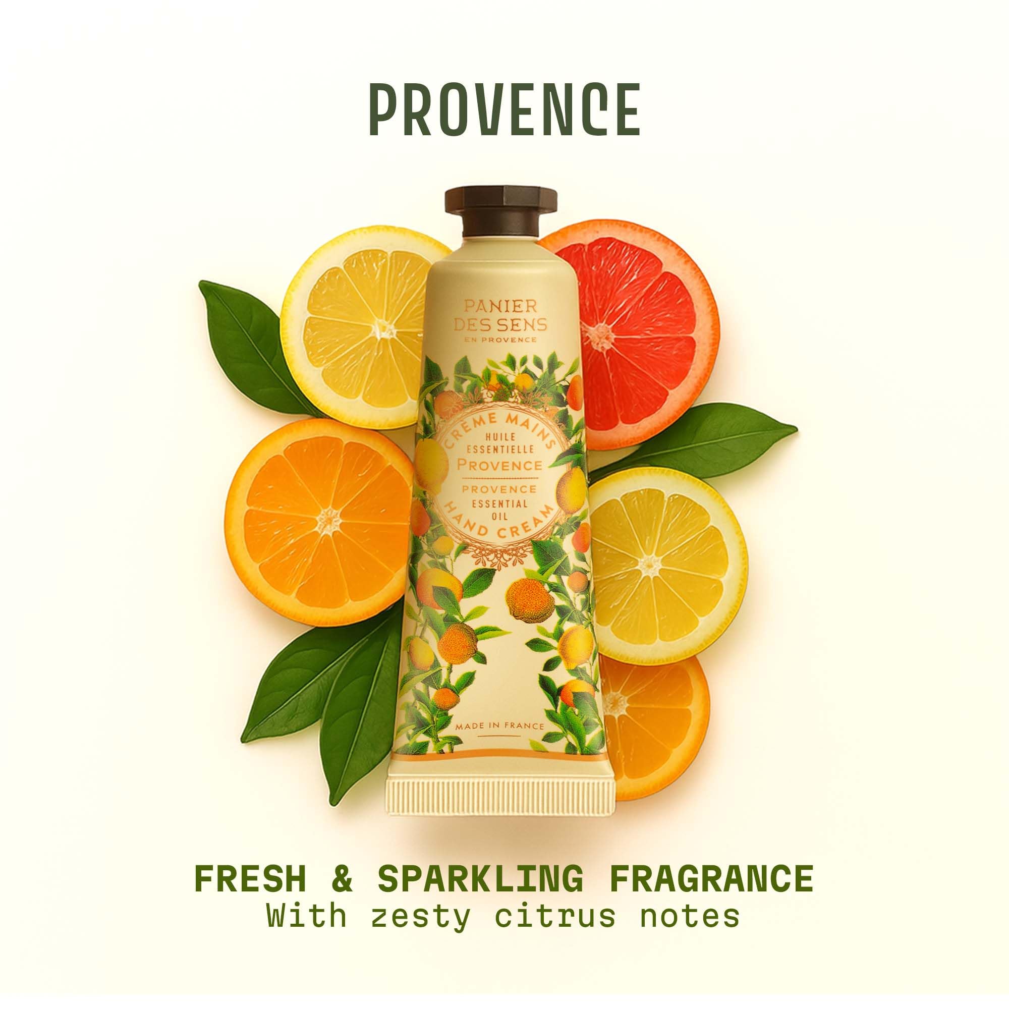 Panier des Sens crème mains beurre karité et olive pour nourrir.