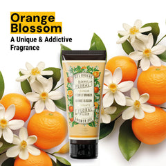 Panier des Sens gel douche orange – Mousse crémeuse et douceur enveloppante.