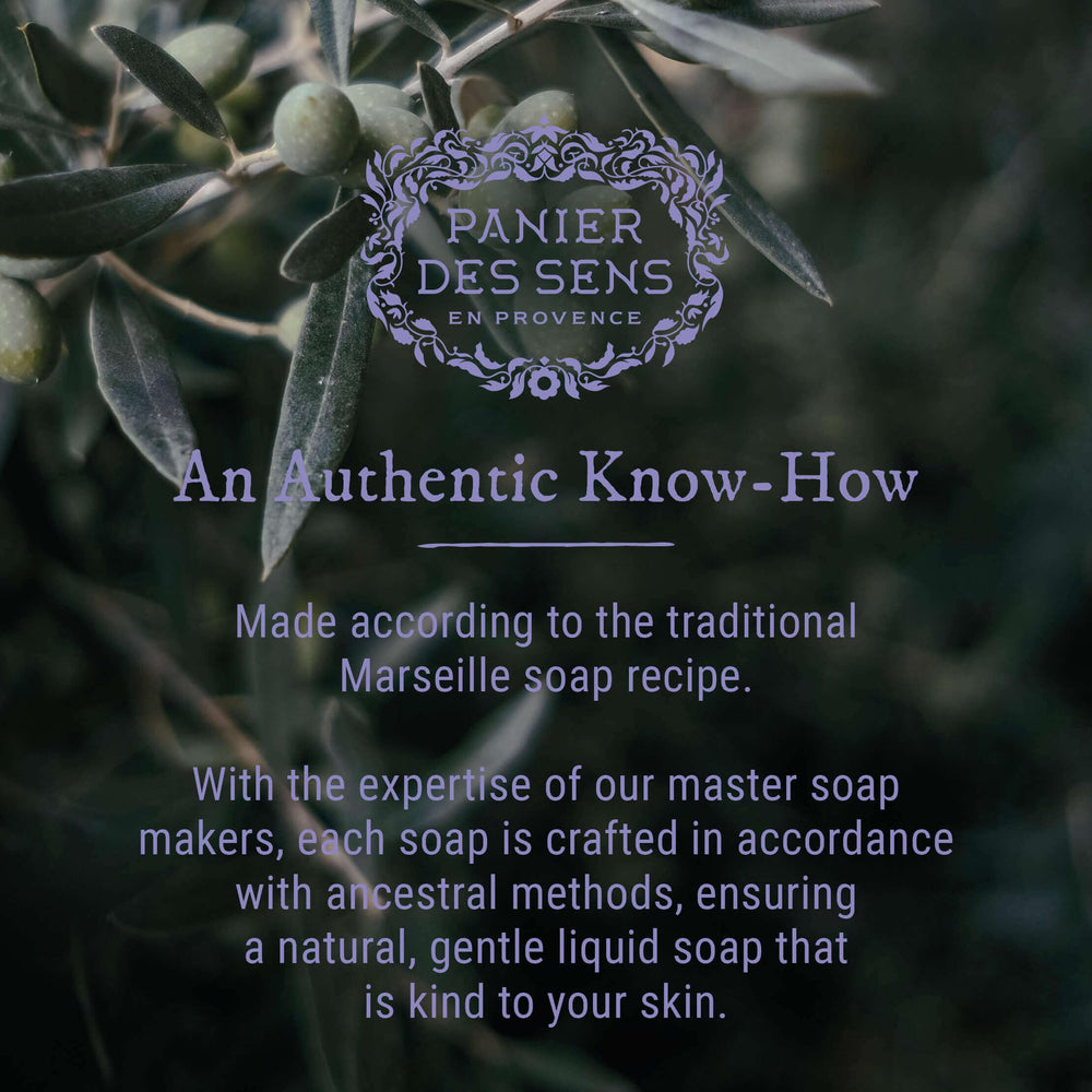 Panier des Sens Savon Mains Vitamine E – soin nourrissant pour la peau.