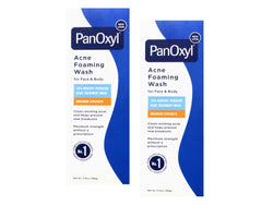 PanOxyl nettoyant moussant 10% en bouteille nettoyant les pores