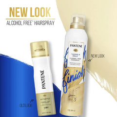 Pantene Air Spray 3 Dot, contrôle durable des frisottis sans alcool.