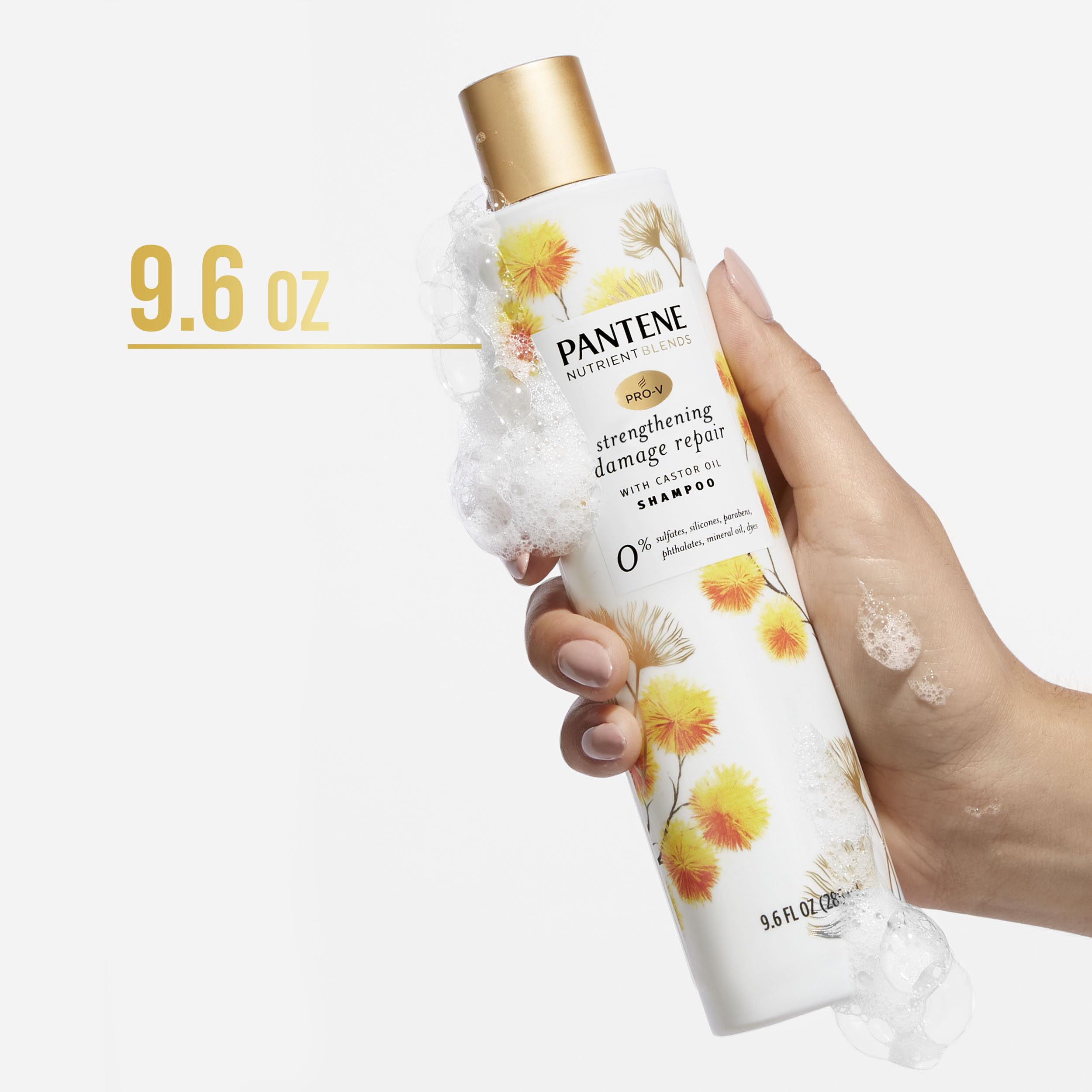 Pantene antioxydants: protection lors du lavage et brillance naturelle