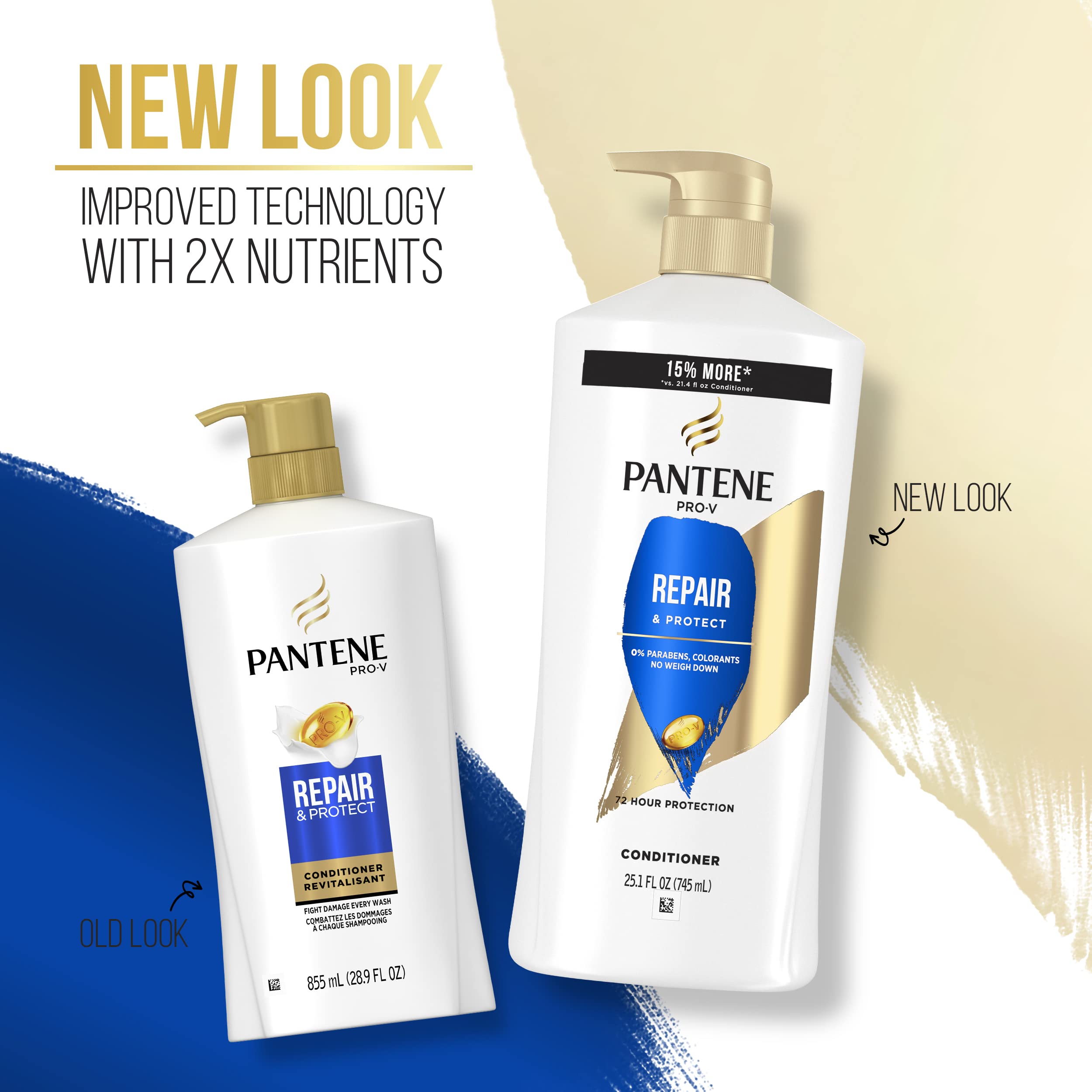 Pantene application-massage longueurs, massage des longueurs pour nourrir en profondeur.