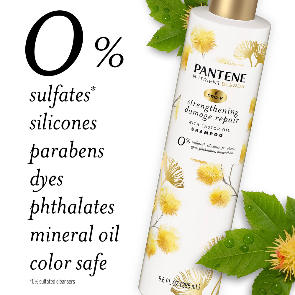 Pantene couleur-safe: cheveux teints nettoyés sans décoloration
