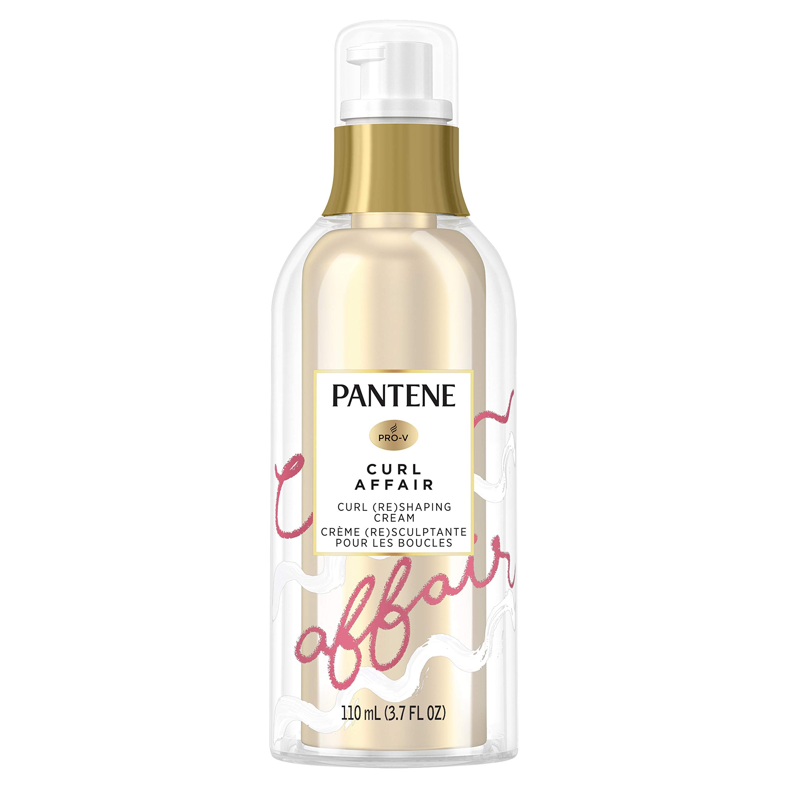 Pantene Curl Affair bouteille prête pour une routine sans sulfates et sans parabènes.
