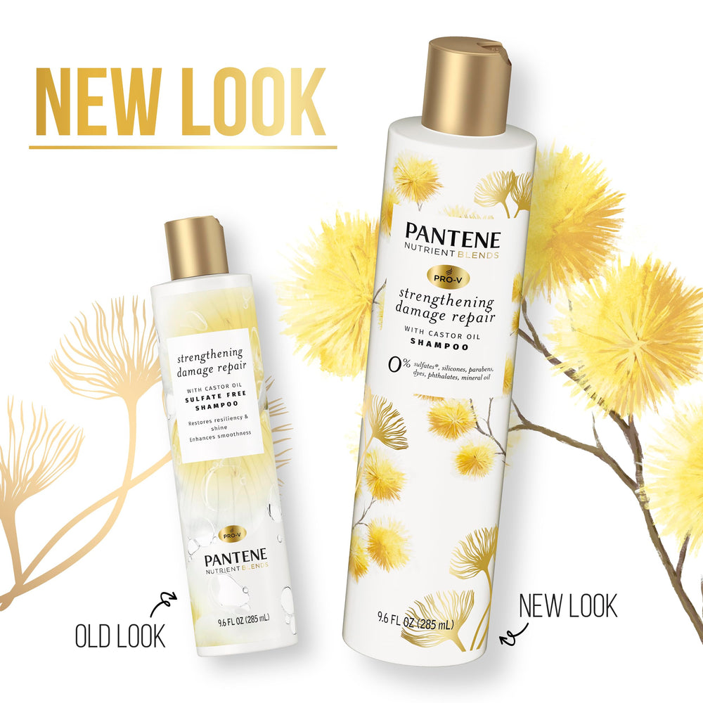 Pantene emballage moderne: flacon pratique pour le rituel shampoing