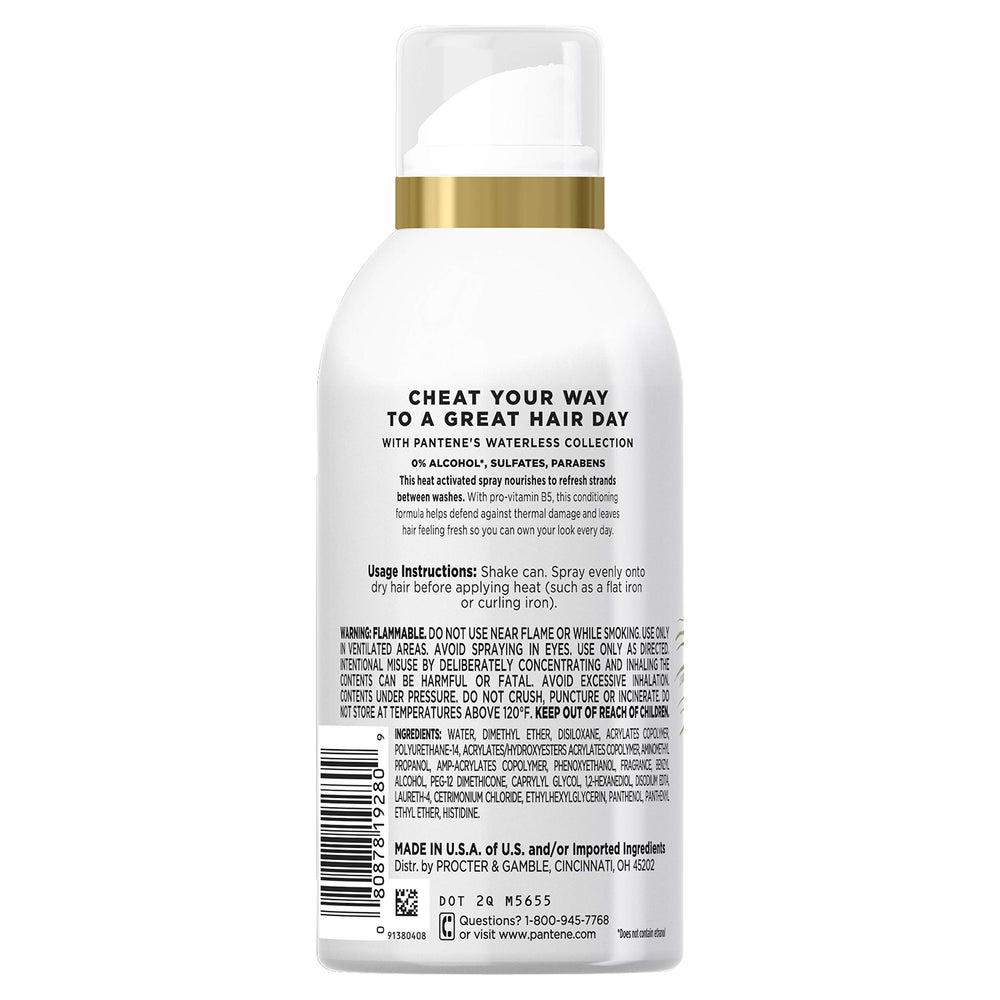 Pantene Hot Mama Spray, jet d'application pour revitaliser les longueurs.