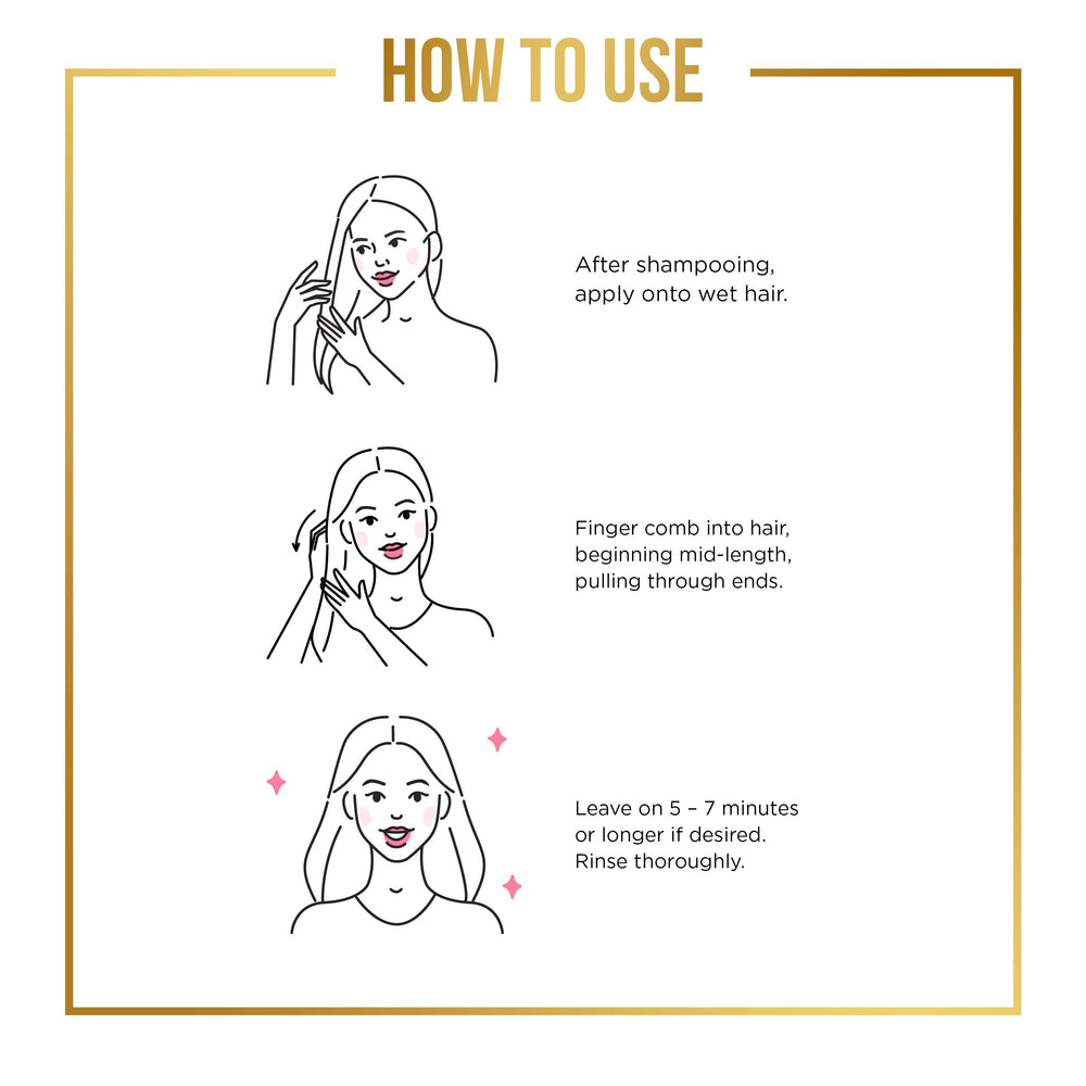 Pantene Masque Cheveux – application mains facile, massage sur les longueurs.