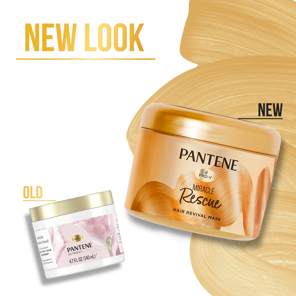 Pantene Masque Cheveux – brillance et reflets après le soin.