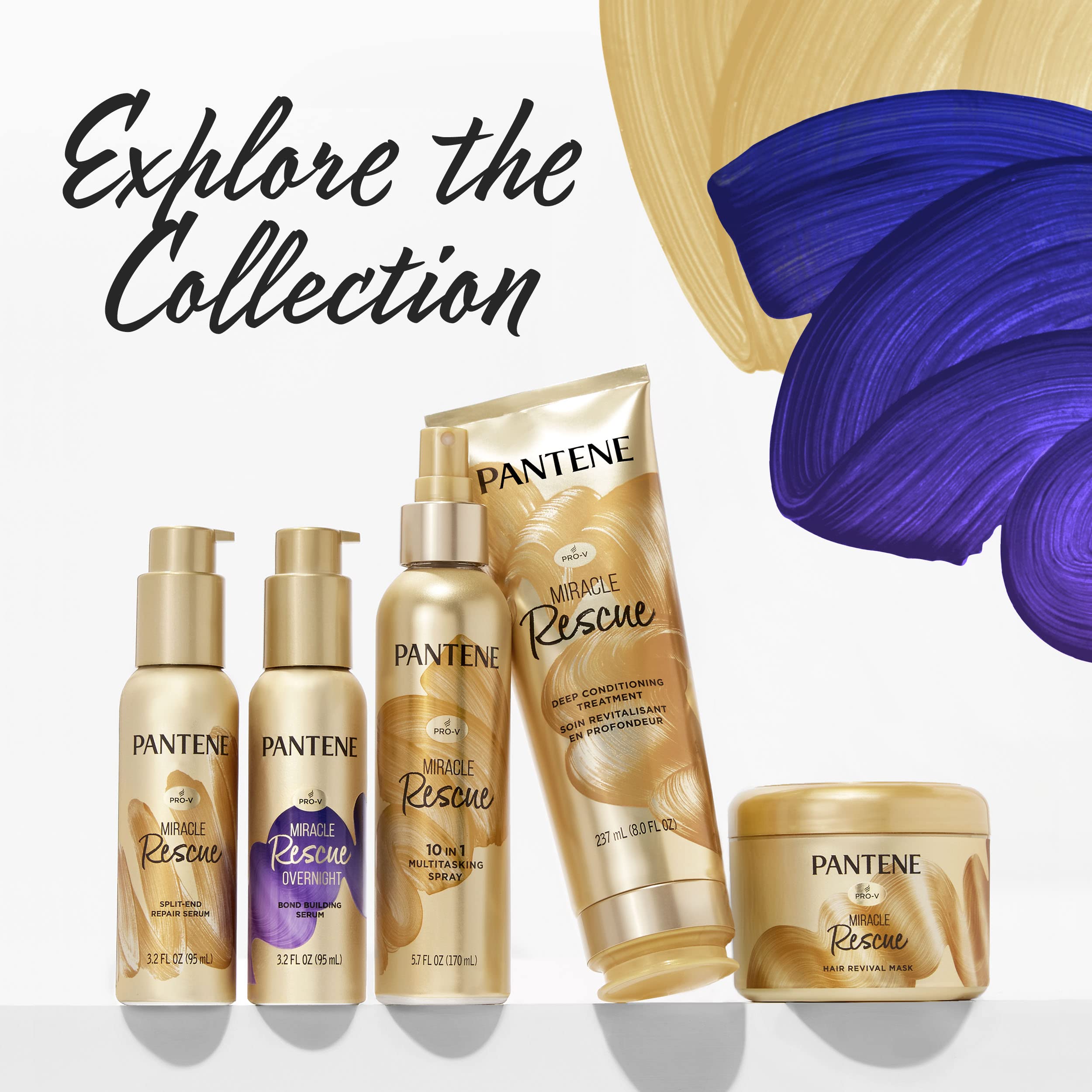 Pantene Masque Cheveux – résultats salon à domicile pour cheveux abîmés.