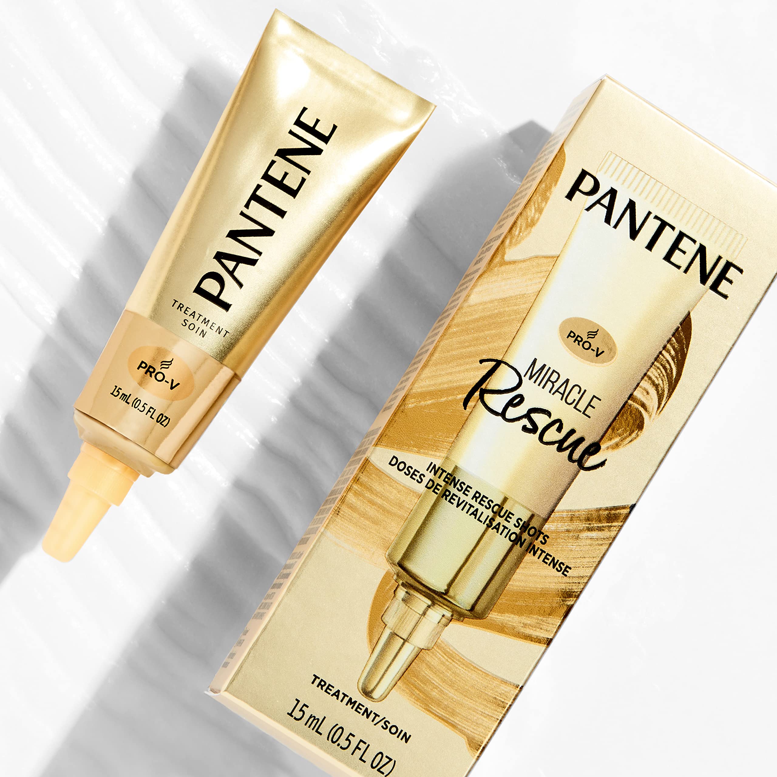Pantene Miracle Rescue Shot, ampoule intense pour réparer les dommages en profondeur.