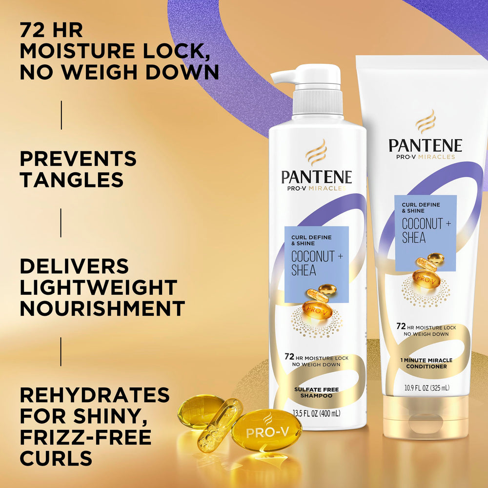 Texture crème légère du soin pour démêler sans alourdir les boucles.