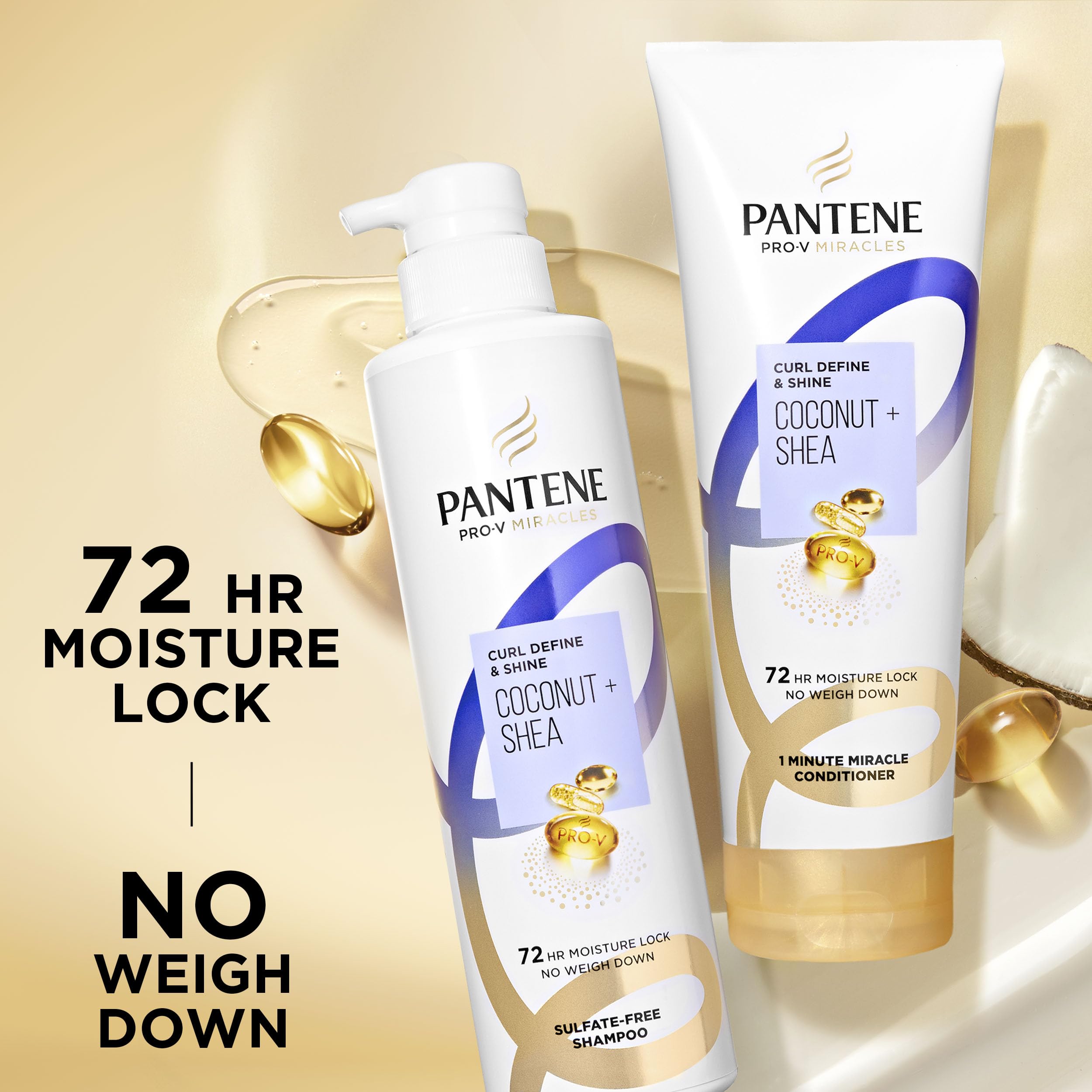Application facile sous la douche et masage des longueurs.