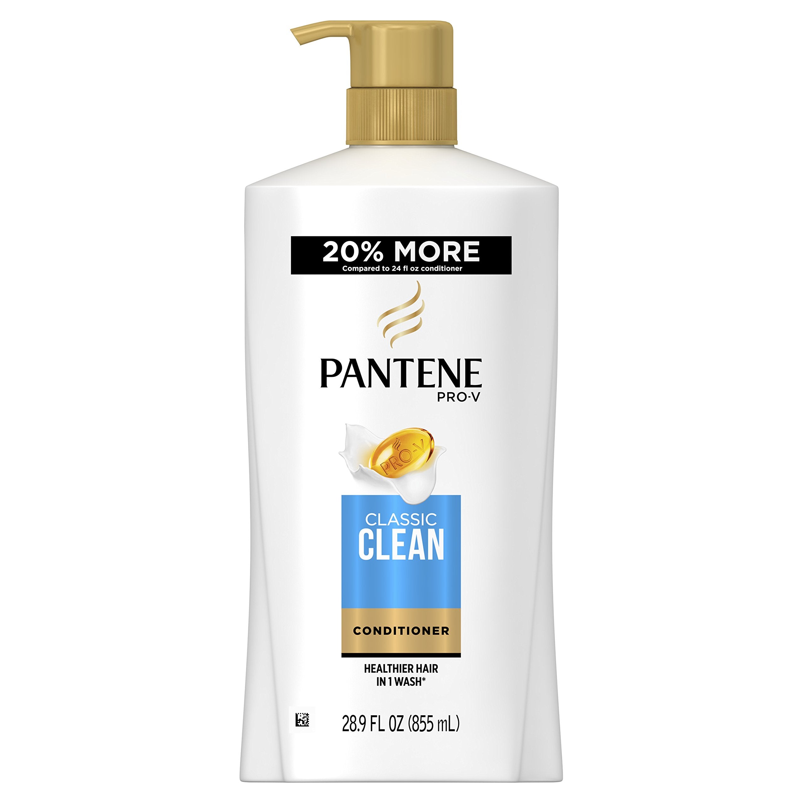 Pantene Pro-V Classic Clean : bouteille d'après-shampooing avec hydratation durable