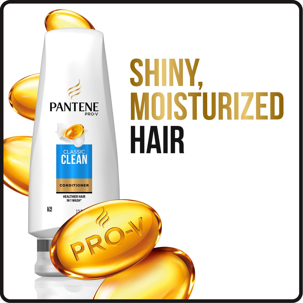 Démêlage facilité par Pantene Pro-V Classic Clean