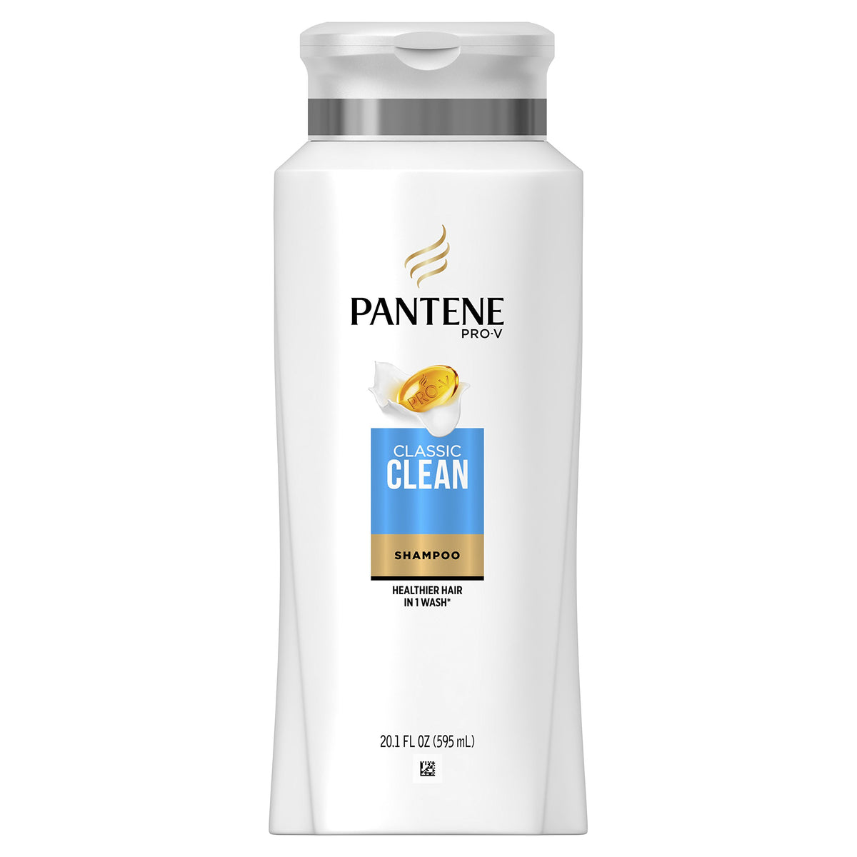 Pantene Pro-V Classic Clean: bouteille prête pour un lavage quotidien en douceur.