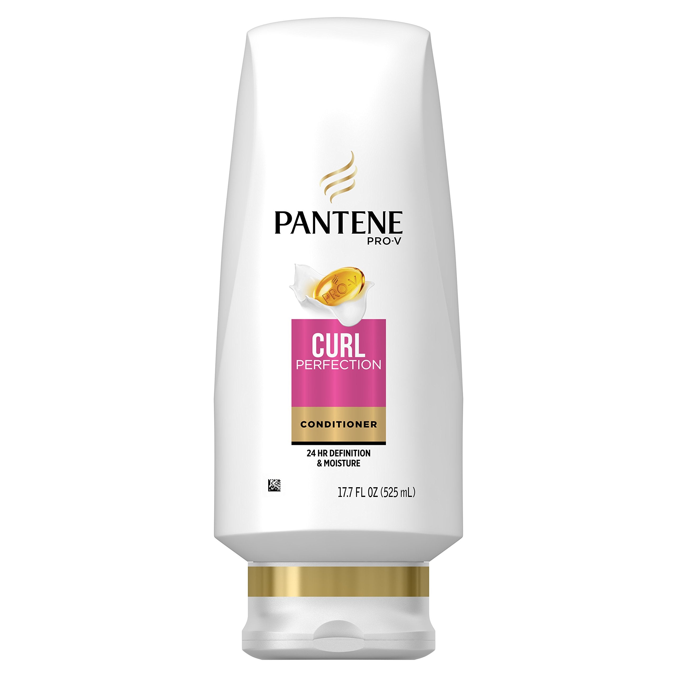 Pantene Pro-V Curl Perfection Conditioner – bouteille élégante, hydratation ciblée pour boucles définies.