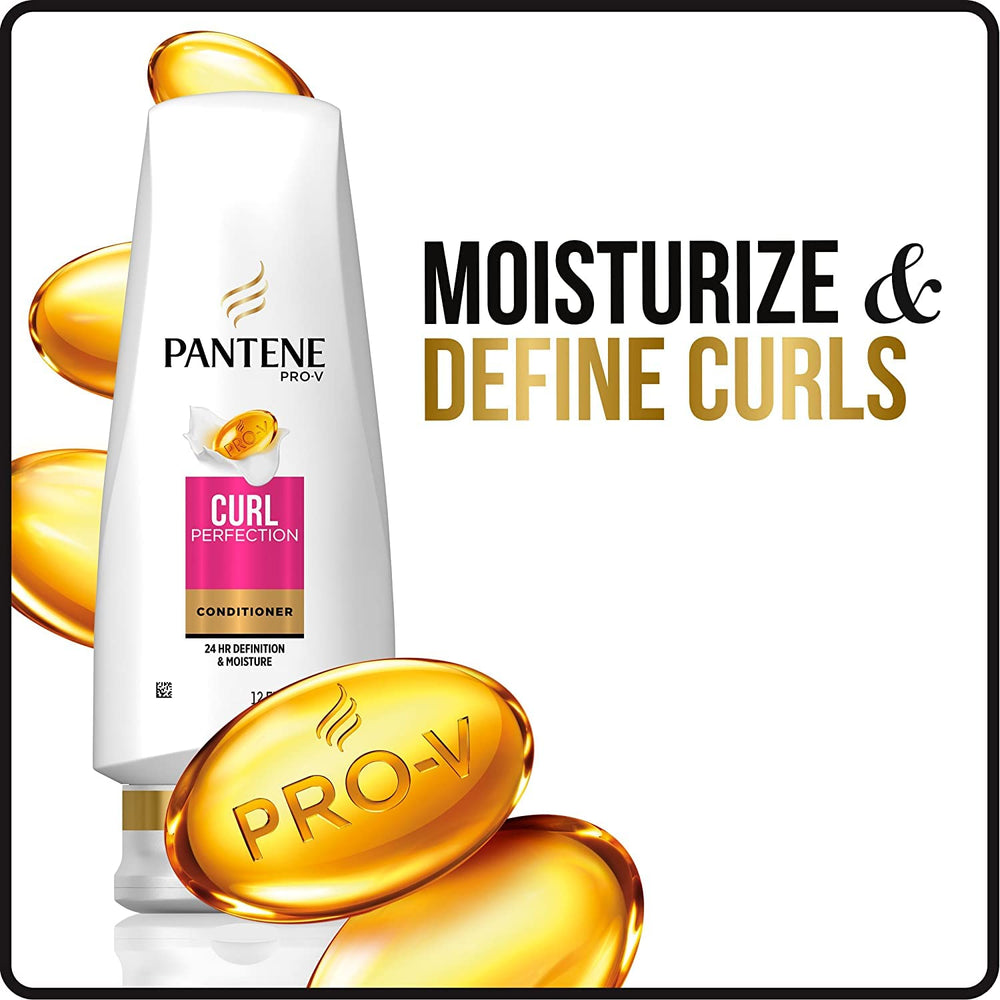 Pantene Pro-V Curl Perfection Boucles définies et durables.