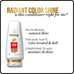 Cheveux brillants et hydratés grâce au Pantene Pro-V Radiant Color Shine