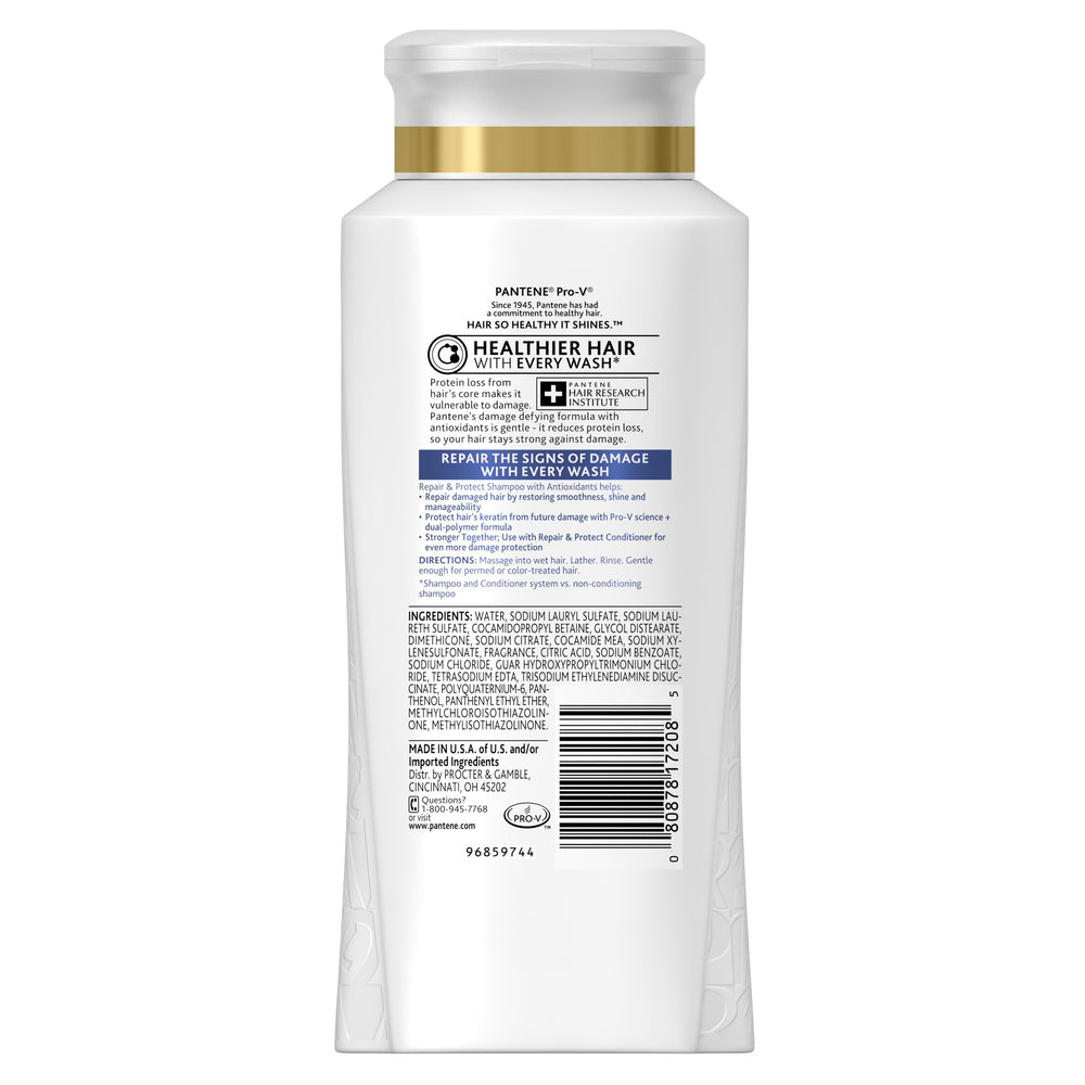 Pantene Pro-V Repair & Protect: mousse nourrissante enveloppant les mèches.