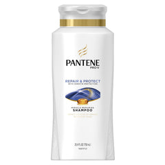 Pantene Pro-V Repair & Protect: bouteille facile à utiliser sur cheveux.