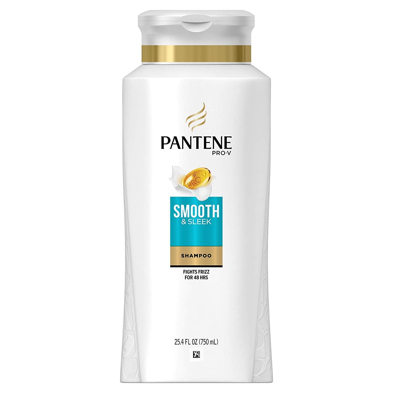 Pantene Pro-V Shampoing Lisse et Soyeux; bottle prête pour votre routine quotidienne.