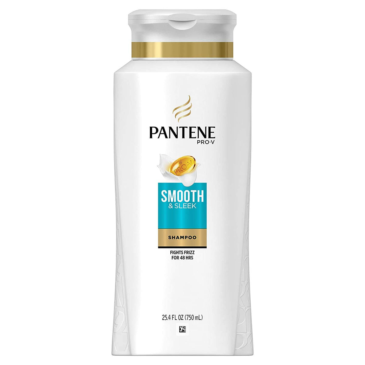 Pantene Pro-V Shampoing Lisse et Soyeux; bottle prête pour votre routine quotidienne.