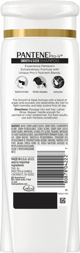 Pantene Pro-V Smooth & Sleek, mousse légère facilitant le démêlage.