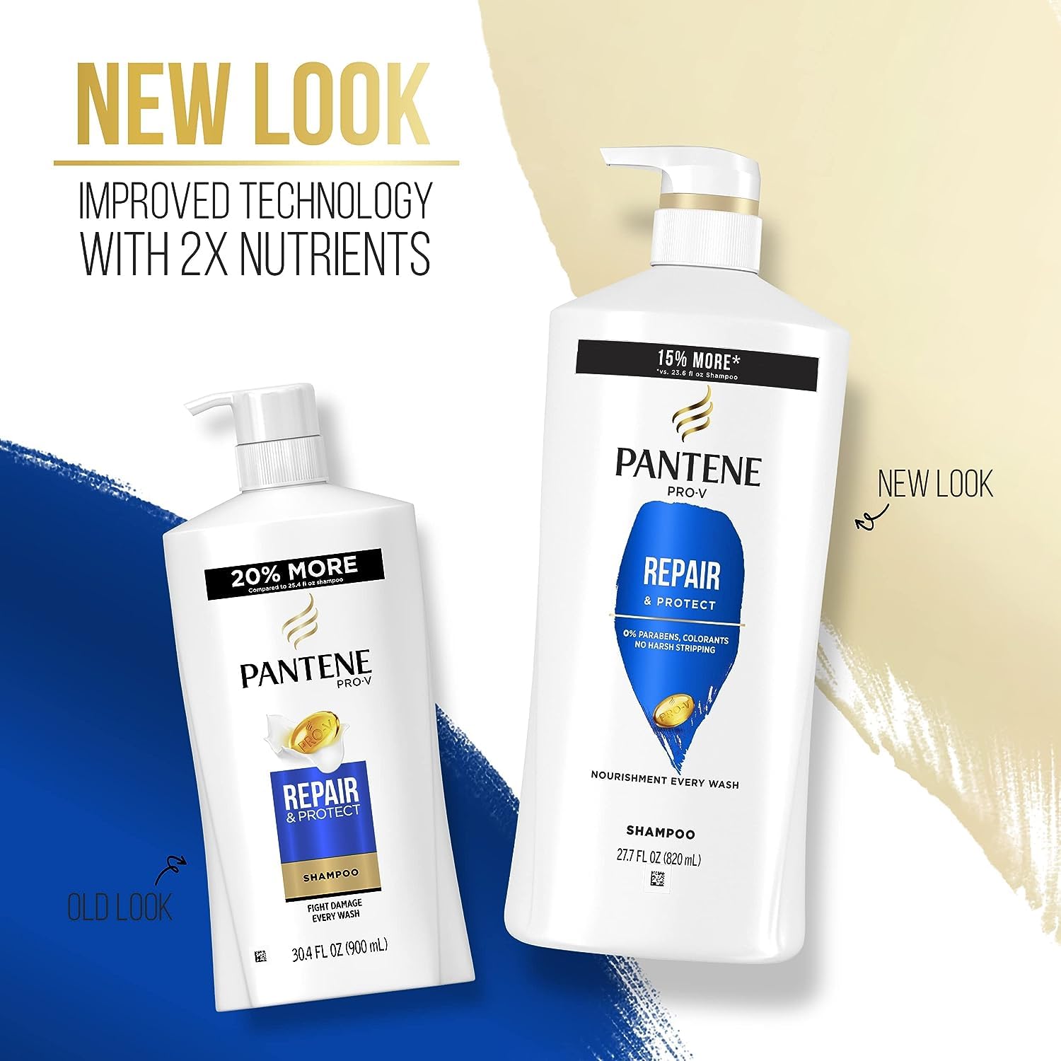 Pantene Repair & Protect Cheveux Colorés: formule douce qui protège les nuances.