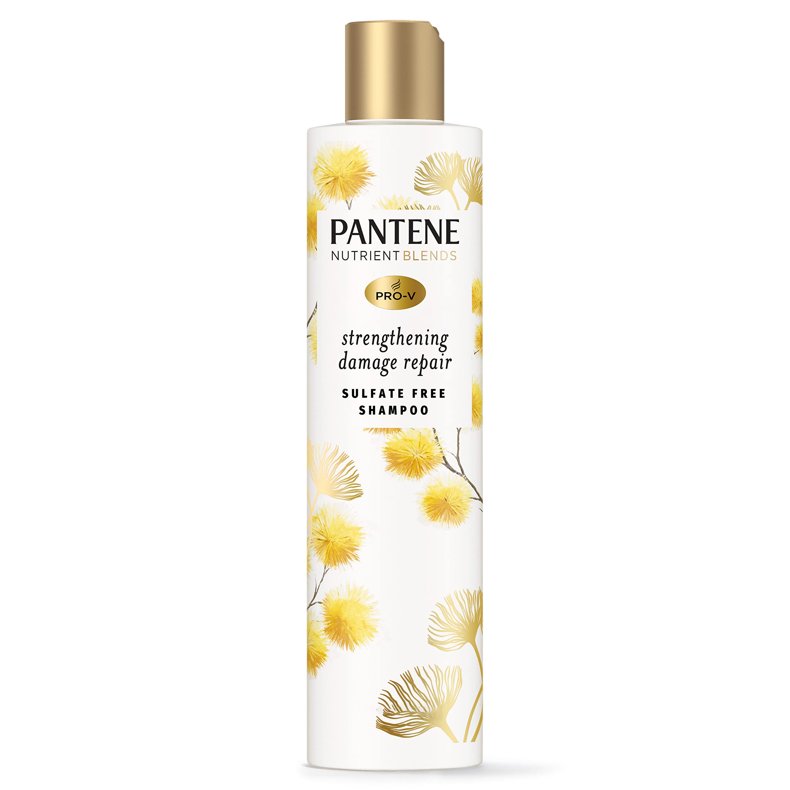 Pantene sans sulfates, bouteille: nettoie en douceur et respecte les cheveux