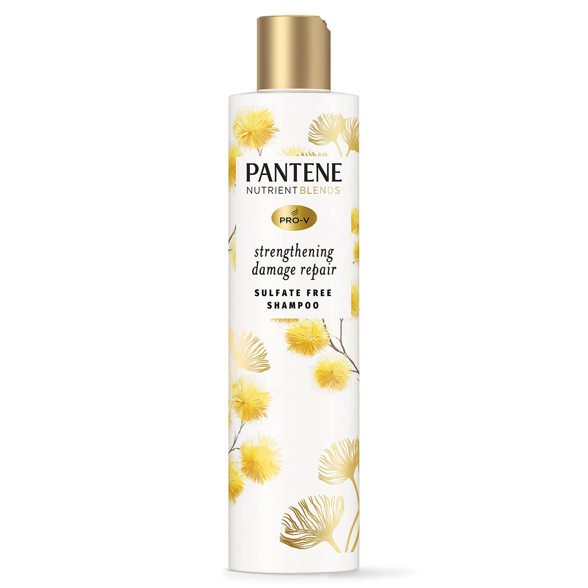 Pantene sans sulfates, bouteille: nettoie en douceur et respecte les cheveux