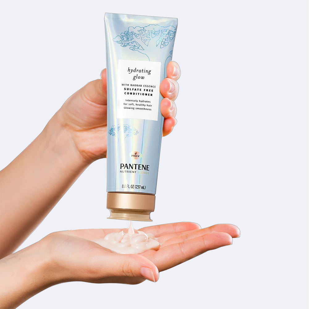 Pantene Texture Crème Hydratante : flacon affichant texture onctueuse et nourrissante.