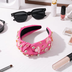 Bandeau Pantide style western chic, idéal pour occasions festives ou rodeos.