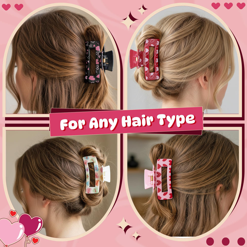 PANTIDE pince-cheveux dents circulaires anti-glissement.