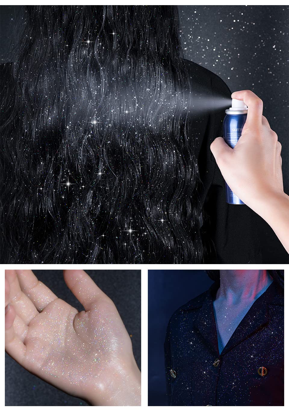 PAQIMAN spray brillant corps Application facile – prêt à l'emploi.