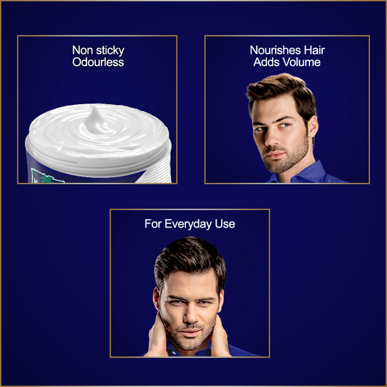 Parachute Advansed Crème cheveux homme classique: soin polyvalent quotidien.