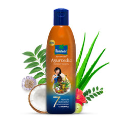 Parachute Advansed Huile Coco Ayruvédique Amala et Neem, flacon rafraîchissant le cuir chevelu
