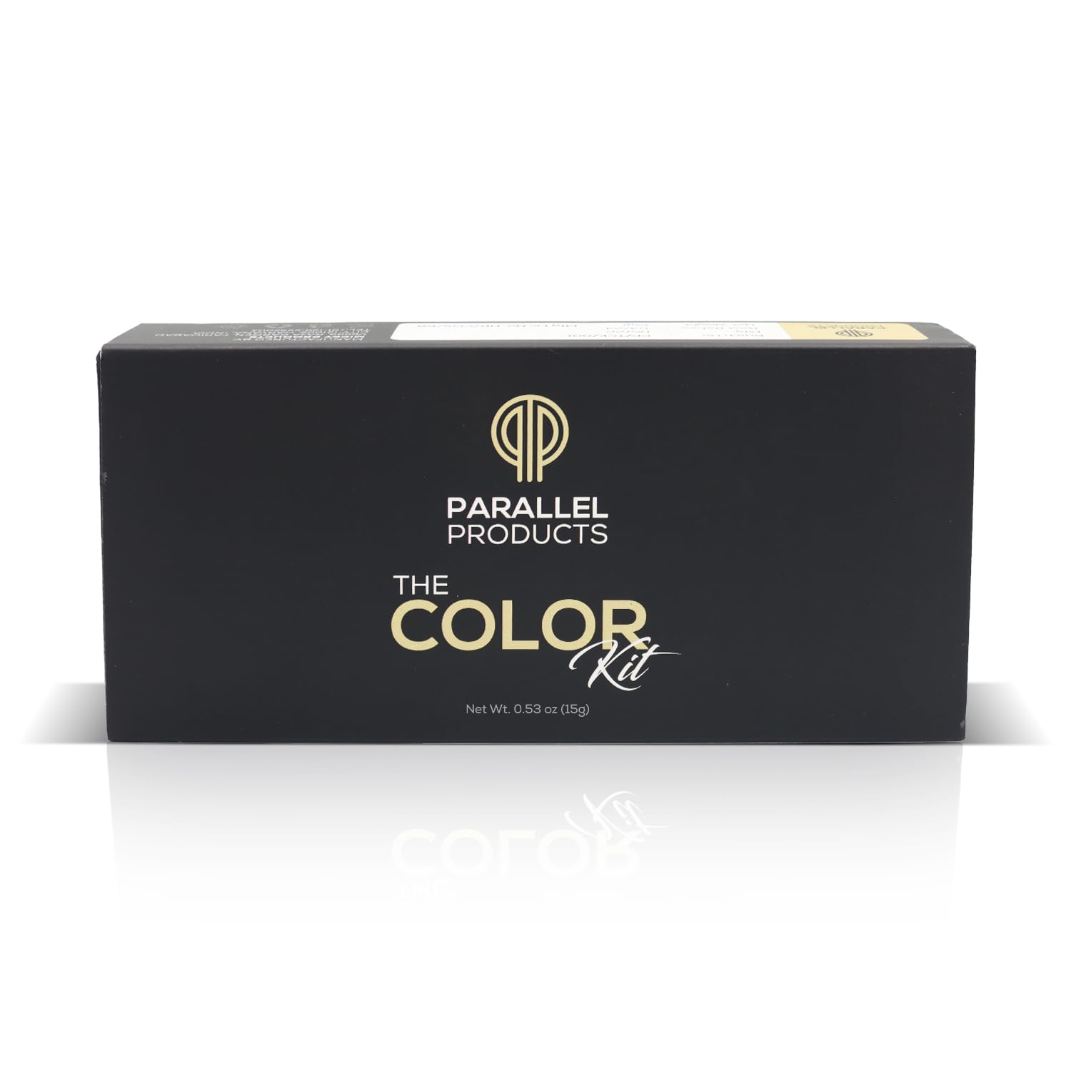 PARALLEL PRODUCTS Henna Color Kit noir pour une couvrance nette et durable