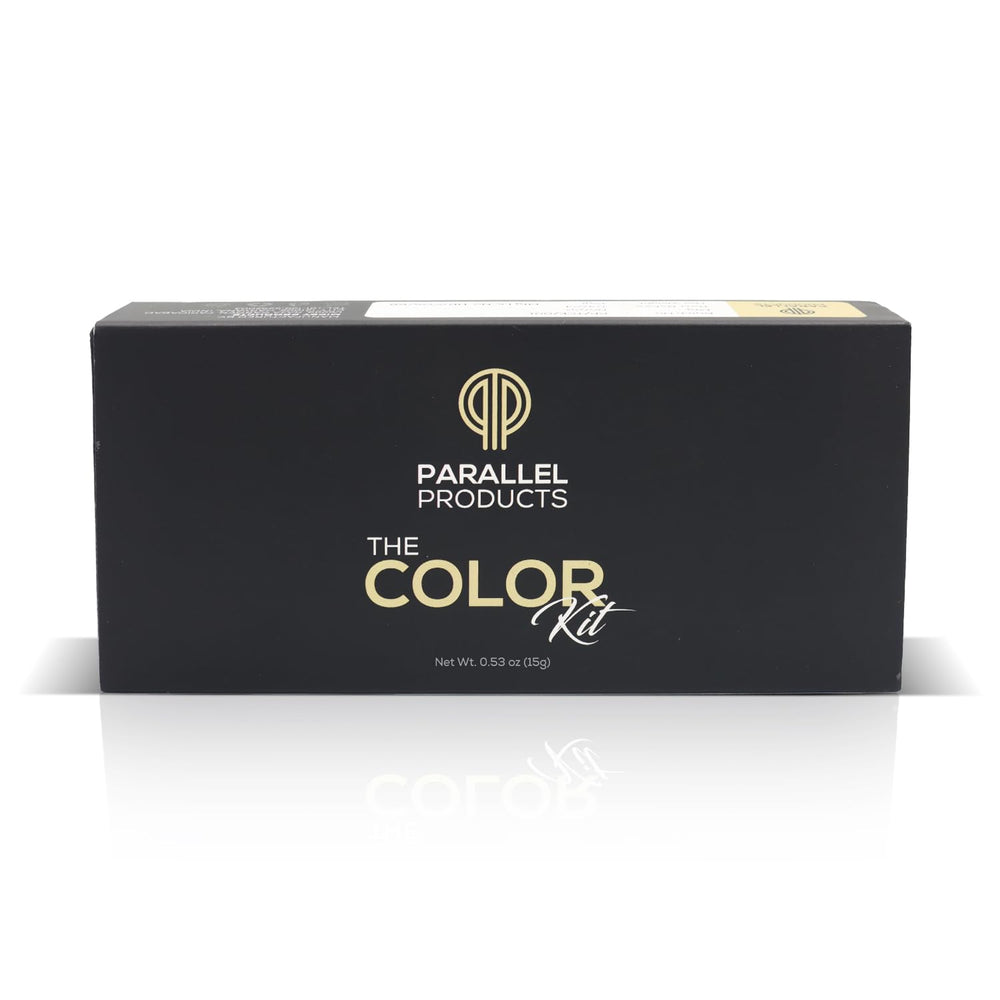 PARALLEL PRODUCTS Henna Color Kit noir pour une couvrance nette et durable