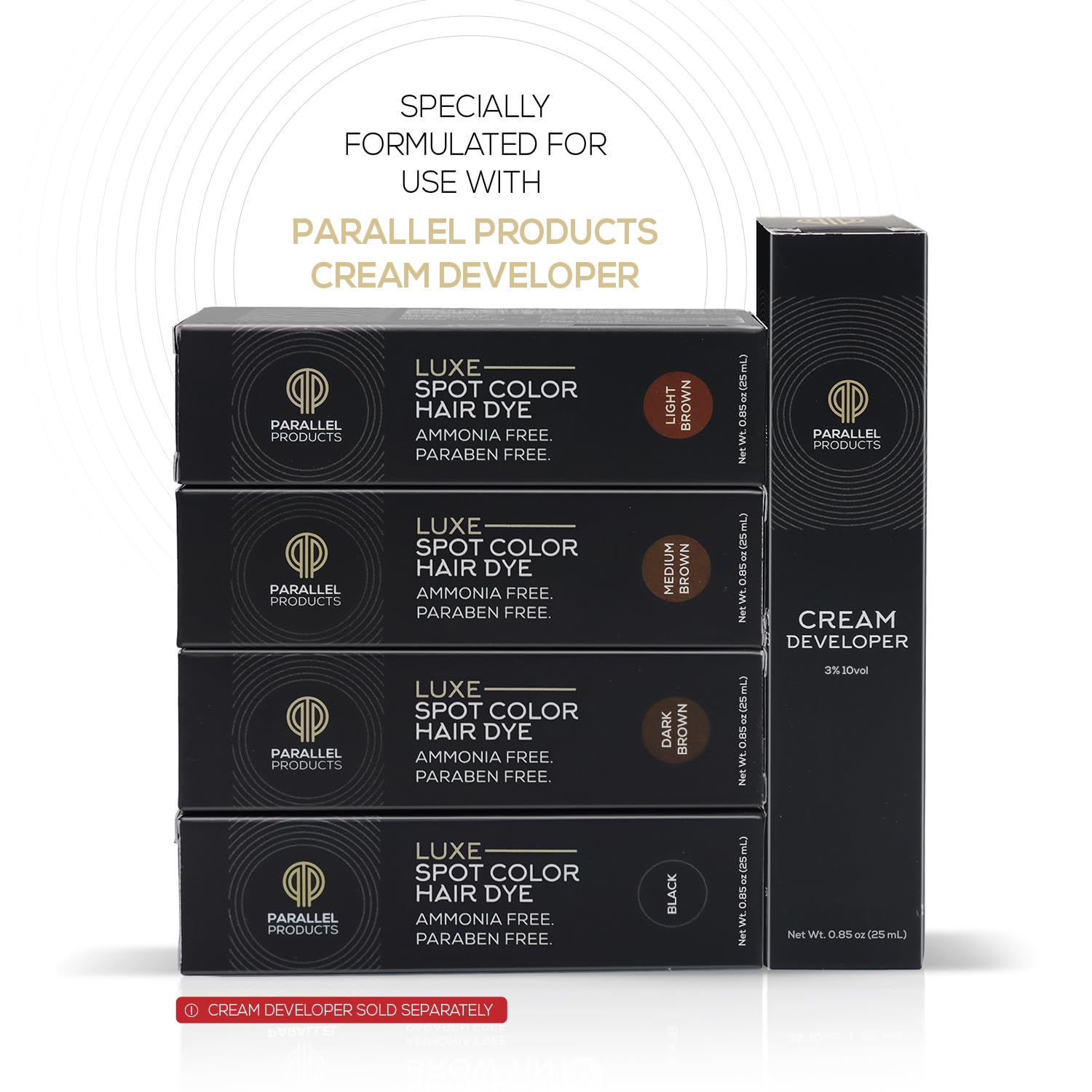 Parallel Products Luxe Color Creme cap precision facilitant l'ouverture et l'application.