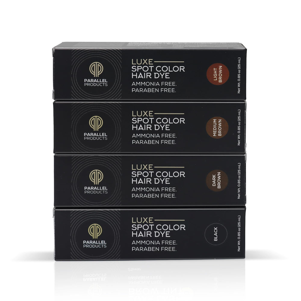 Parallel Products Luxe Color Creme couverture des cheveux gris avec précision.