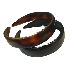 Parcelona bandeau 1 pouce tortue marron et noir, largeur idéale pour un style rapide.